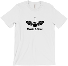 Carlos Music and Soul t-shirt Black Logo