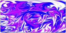 XXL Gaming Mousepad purple with blue and white