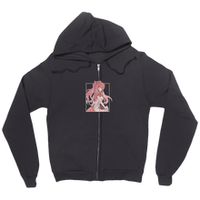 Strawberry Dress Zip Up Hoodie
