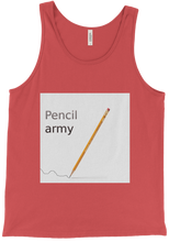 pencil army tank top