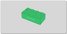 Brick Huge Mousepad 18"x36"