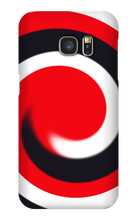 zelq red fluid v2 Samsung Phone Cases