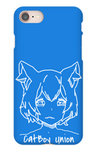 Catboy Union iPhone case (White)