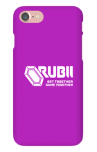 Rubii iPhone Phone Cases (white logo)