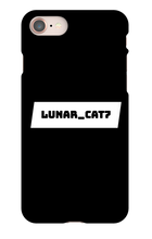 lunar_cat7 iPhone Phone Cases