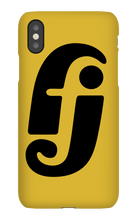 drumfacejames iPhone Case (Black Logo)