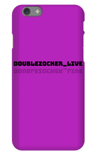 doublezocker_live iPhone Phone Cases