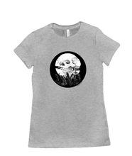 Skull Moon womens tshirt