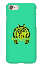 PmanPrays Green Logo iPhone Case