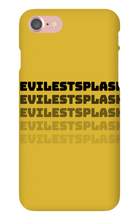 evilestsplash iPhone Phone Cases