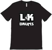 LKDRUMS TSHIRT WHITE LOGO