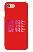 manuelmetal iPhone Phone Cases