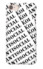 Antisocialkoi Iphone case