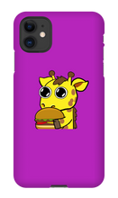 lexxlegion hamburger giraffe  iPhone Phone Cases