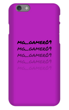 mg_gamer09 iPhone Phone Cases