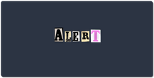 Alert Scrapbook XXL Mousepad!