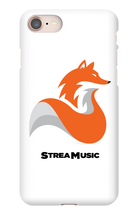 StreaMusic Logo iPhone Case (White)