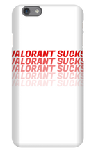Valorant Sucks iPhone Phone Cases