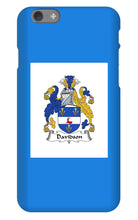 Davidson family Crest iPhone Phone Case