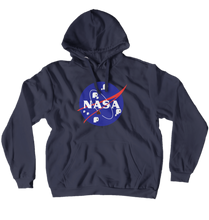 shortr0 nasa Hoodies (No-Zip/Pullover)