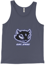 Black Cat w/ Blue Glow Tank Top