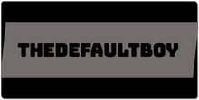 thedefaultboy XXL Gaming Mousepad