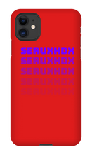 seruxhdx iPhone Phone Cases