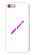 angry_cat20tv iPhone Phone Cases