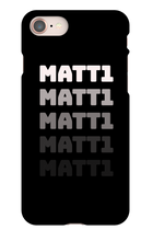 matt1 iPhone Phone Cases