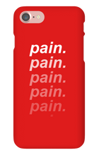 Pain iPhone Phone Cases
