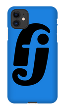 drumfacejames iPhone Case (Black Logo)