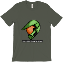 SpartanWarGames.com Permission to Bean T-Shirt.