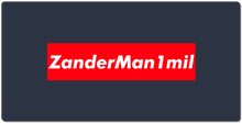 ZanderMan1mil XXL Gaming Mousepad