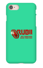 Rubii iPhone Phone Cases (red logo)