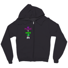 High Logo zip-up-hoodie