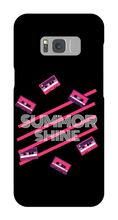 summorshine Retro Tapes Black Samsung Case