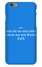 Coffee and Buckets iPhone Phone Case