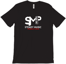 Steady Music White Logo T-Shirts