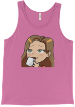 ladymanolo sips tea Tank Top