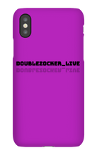 doublezocker_live iPhone Phone Cases