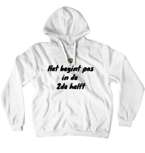 Hoodie: Het begint pas in de 2de helft