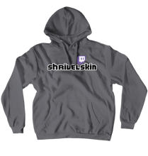 Black Logo ShrivelHoodie (No-Zip/Pullover)