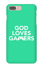 God Loves Gamers iPhone Case