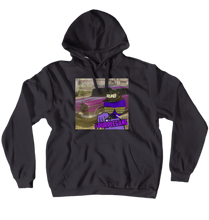 Purple Alien Hoodies (No-Zip/Pullover)