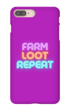 Farm Loot Repeat iPhone Cases