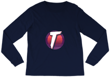 Long sleeve tee with logo