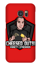 cheesed_out91 mascot Samsung Phone Cases