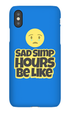 Sad Simp iPhone Phone Cases