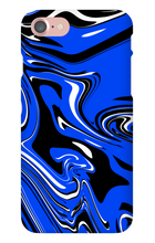 xittlesmousepads iPhone case blue