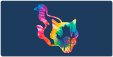 Hex Tie Dye XXL Gaming Mousepad